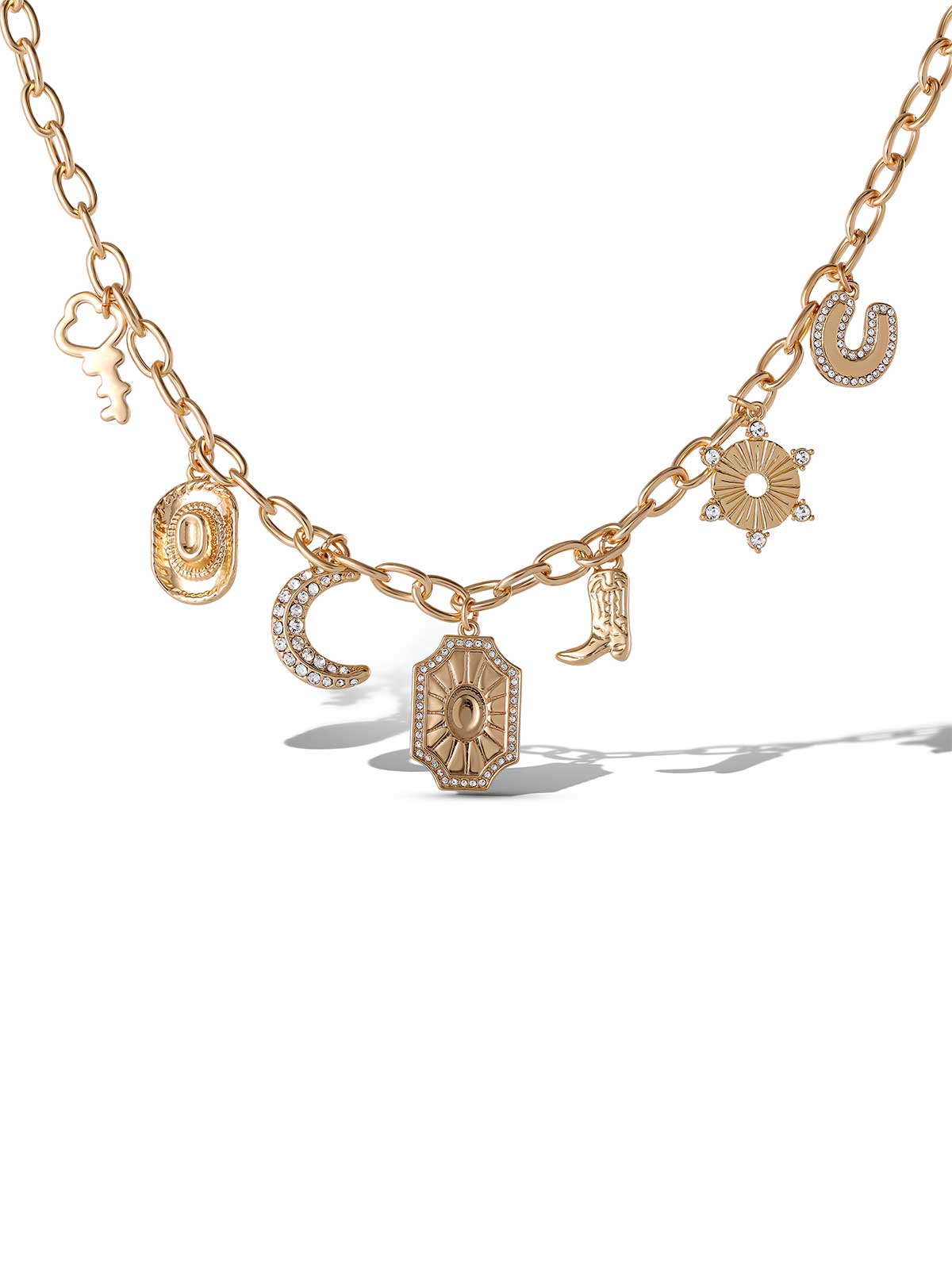 Jessica Simpson For Sale | Multi Charms Necklace