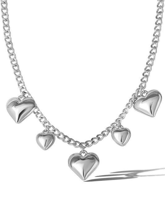 Jessica Simpson Online | 5 Heart Necklace