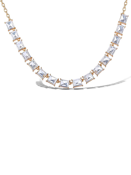 Jessica Simpson Discount | Crystal Stone Frontal Necklace