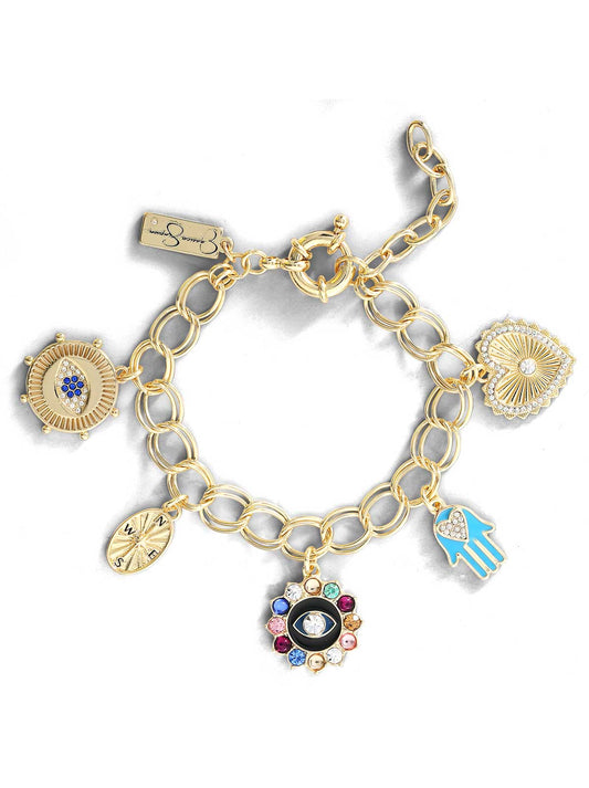 Jessica Simpson For Sale | Evil Eye Charm Bracelet