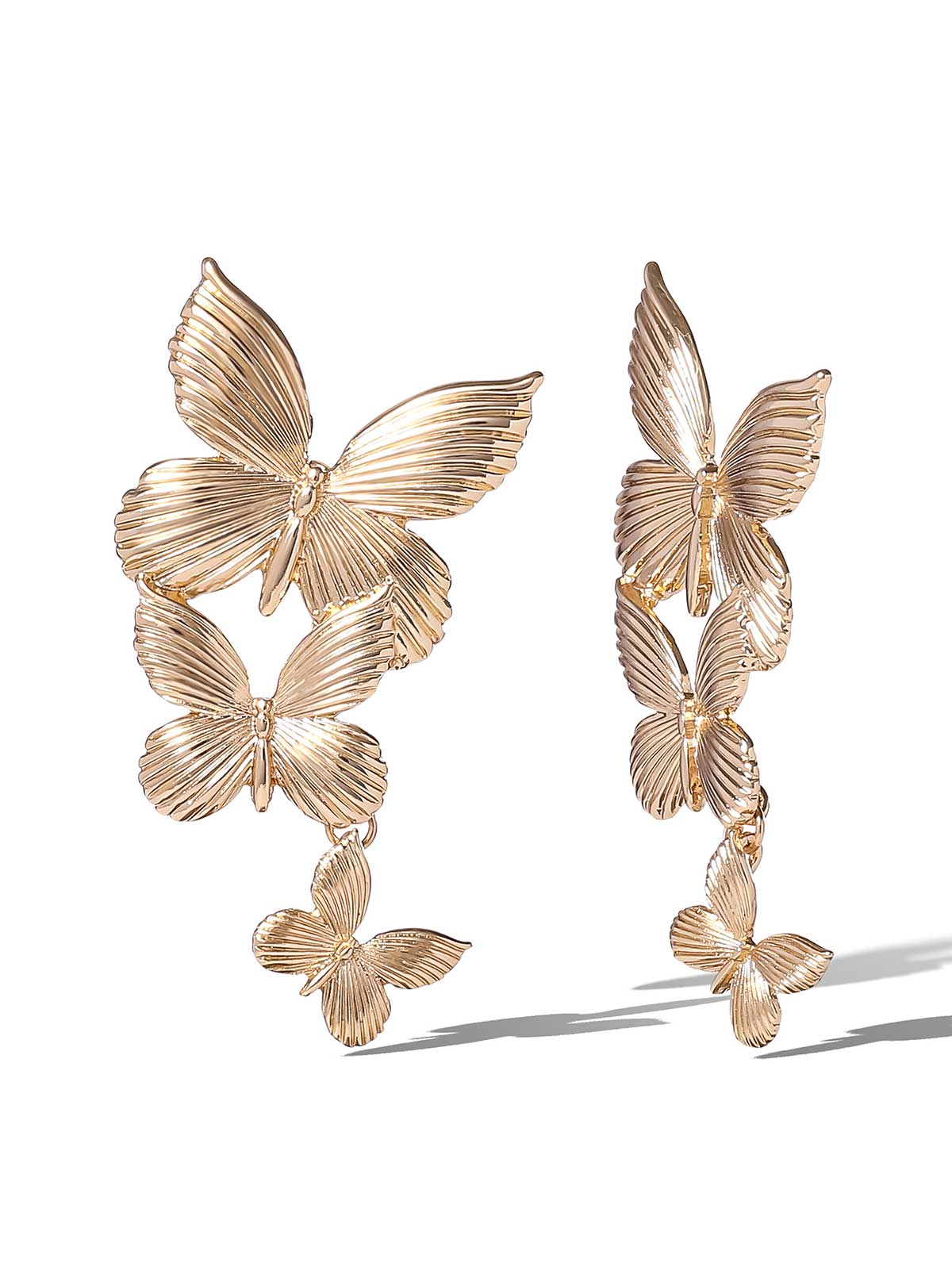 Jessica Simpson Discount | Cascading Butterfly Statement Earrings