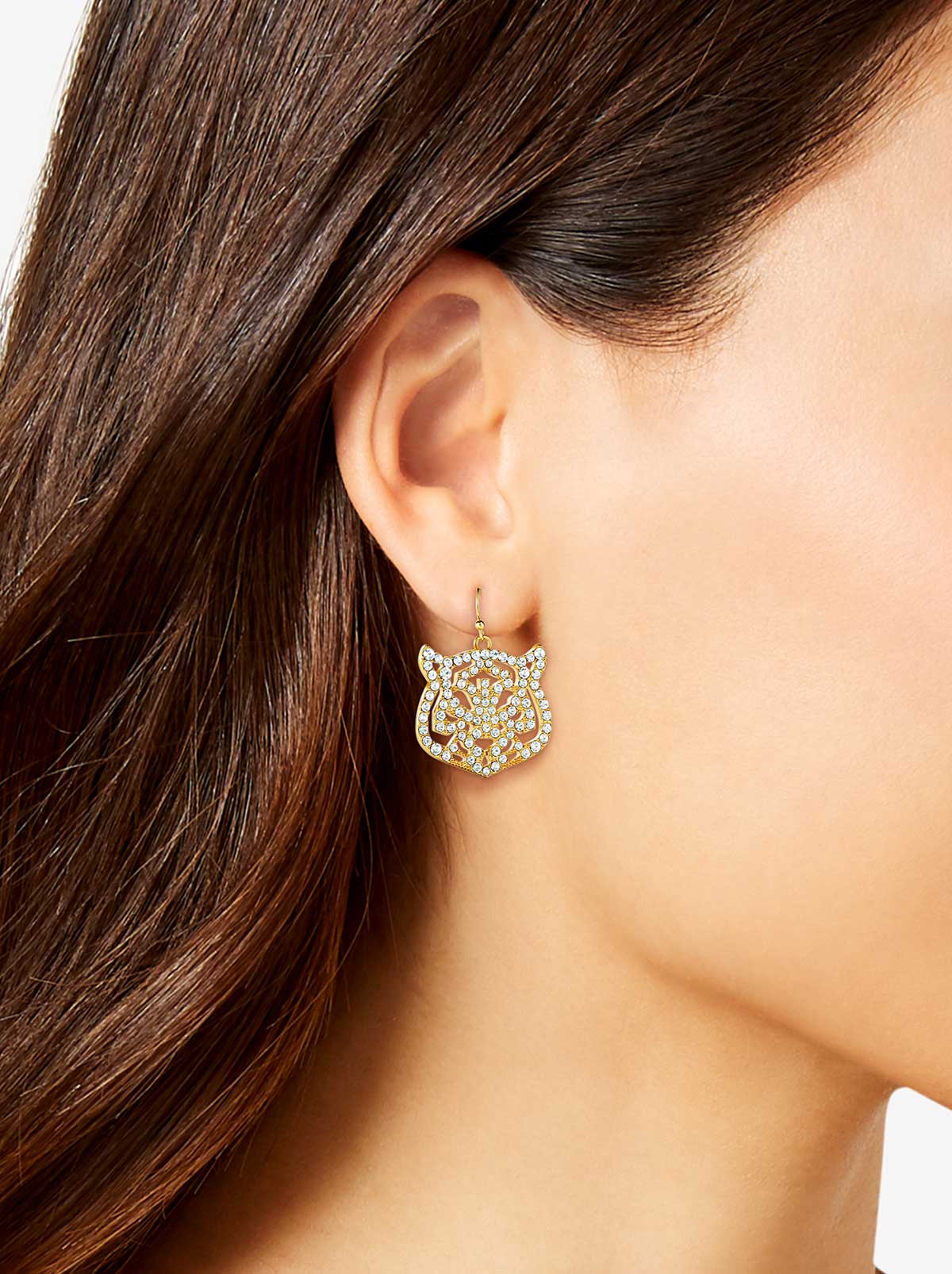 Jessica Simpson Discount | Tiger Drop Earrings
