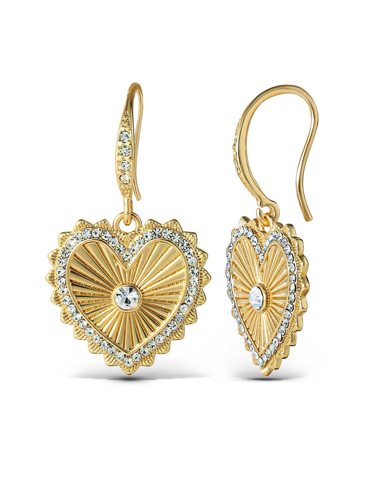 Jessica Simpson Outlet | Heart Drop Earrings