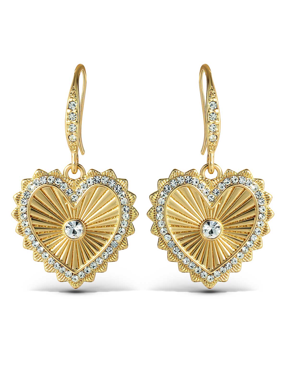 Jessica Simpson Outlet | Heart Drop Earrings