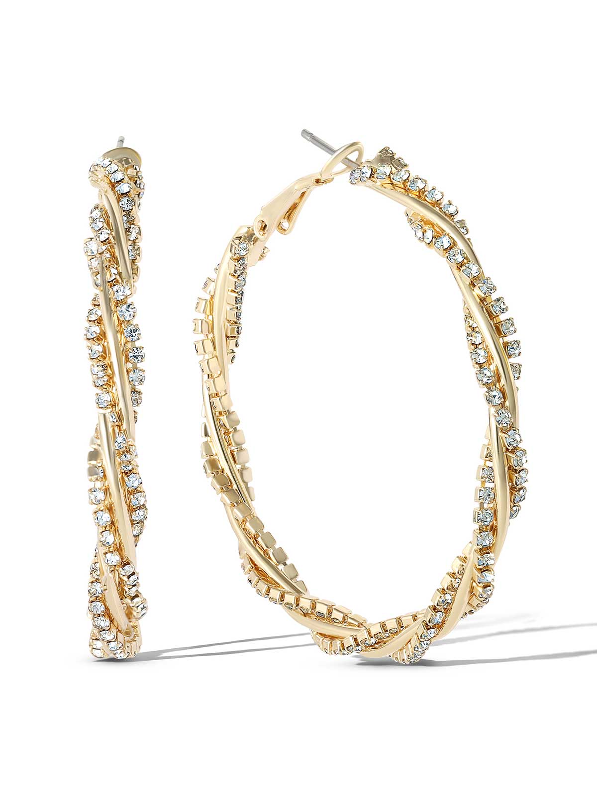 Jessica Simpson On Sale | Spiral Hoop Earrings