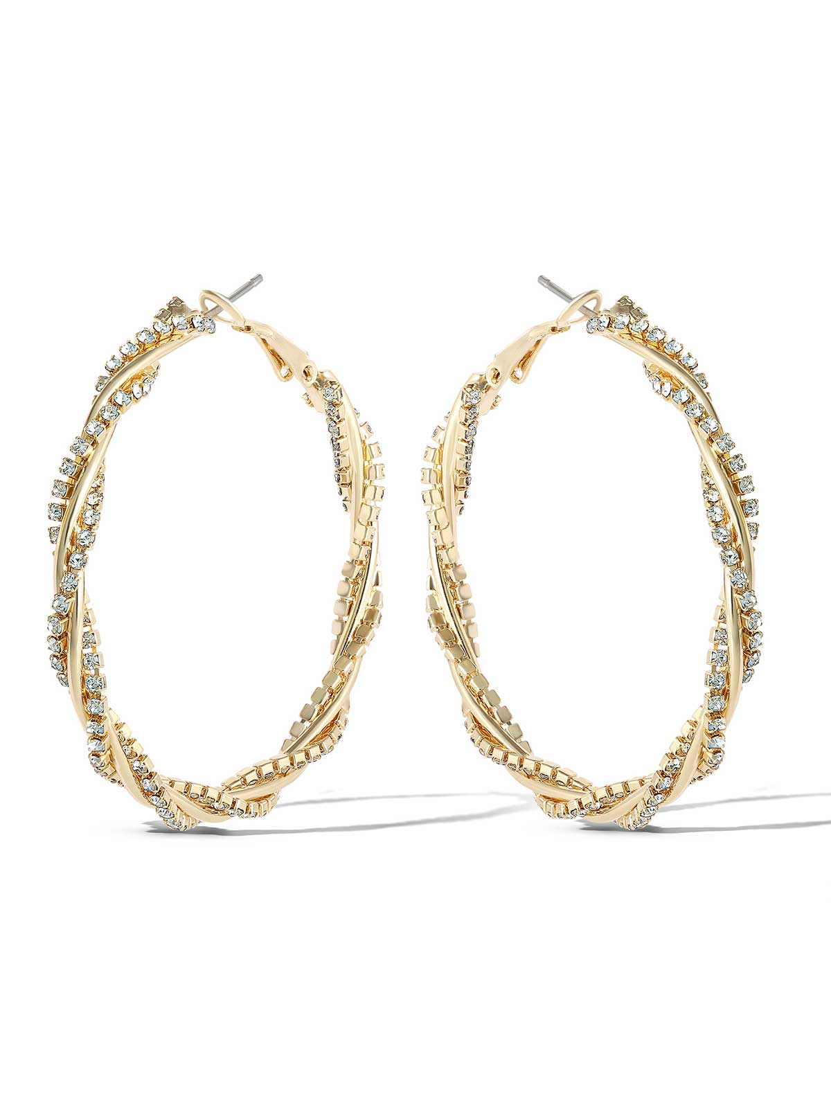 Jessica Simpson On Sale | Spiral Hoop Earrings