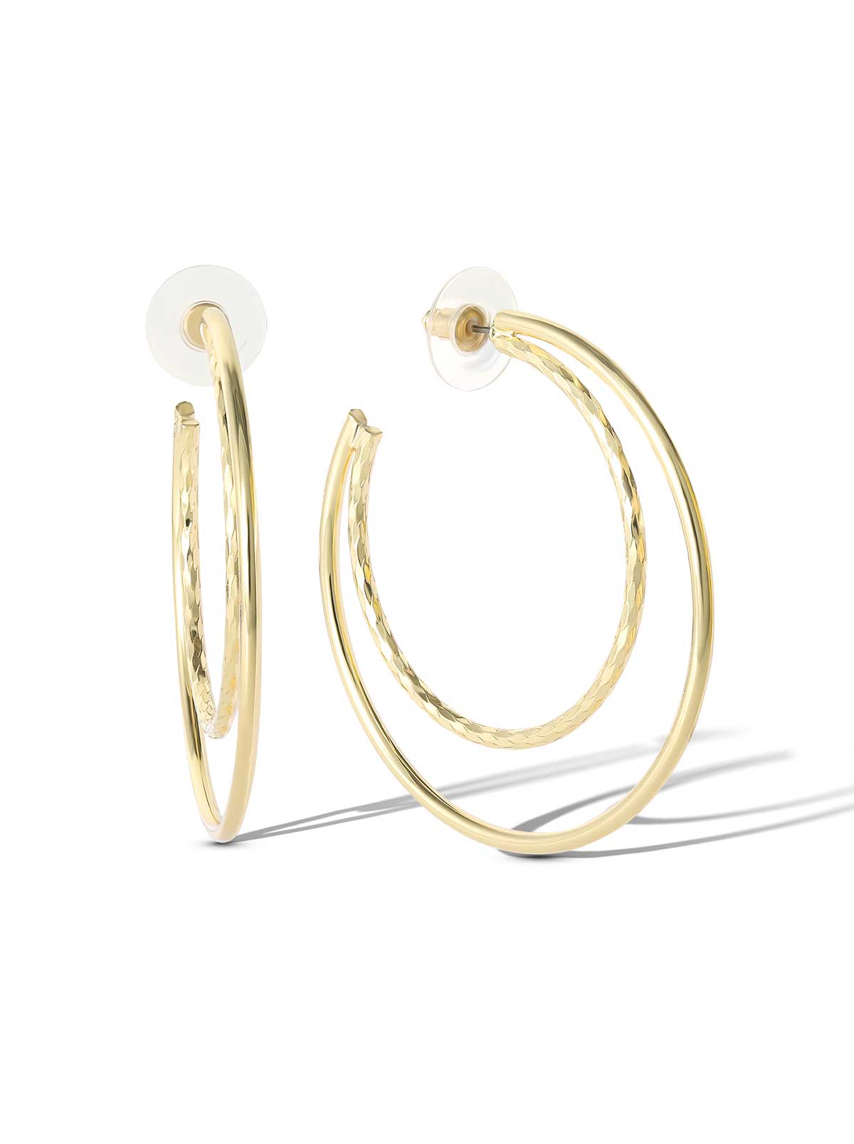 Jessica Simpson Outlet | Double Hoop Earrings