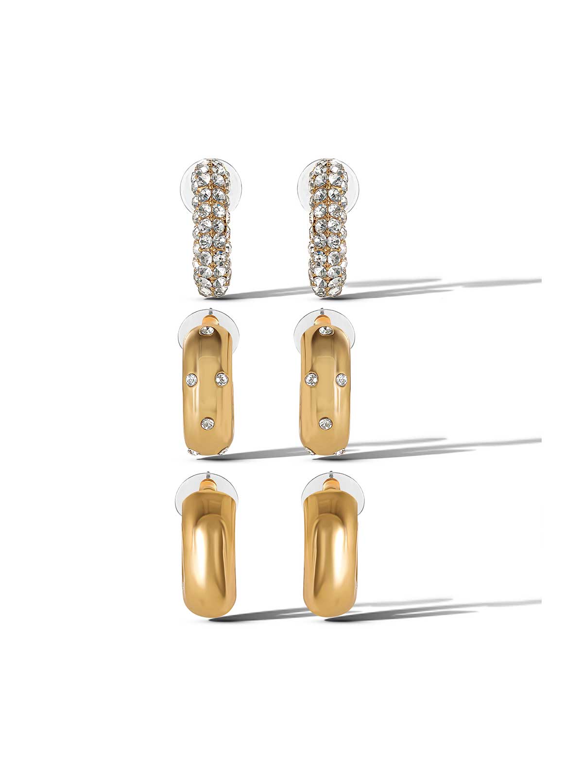 Jessica Simpson For Sale | 3 Hoop Earring Set
