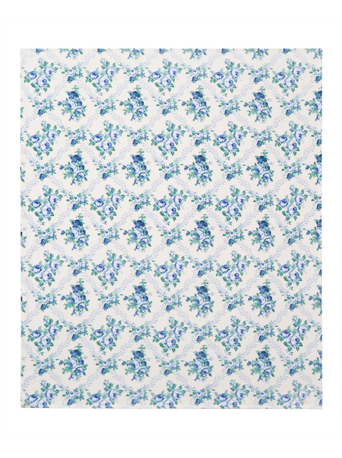 Jessica Simpson Sale | Braelyn Blue Roses Plush Throw Blanket