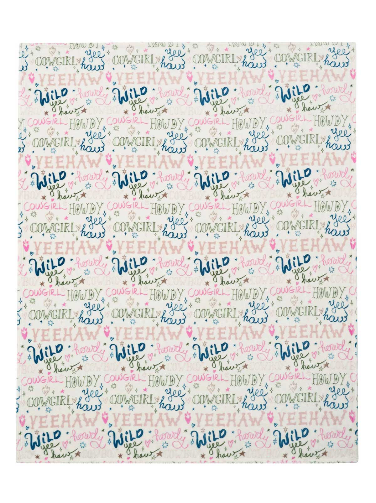 Jessica Simpson Online | Howdy Cowgal Plush Throw Blanket